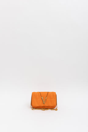 Virtus Quilted Leather Cross-Body Bag