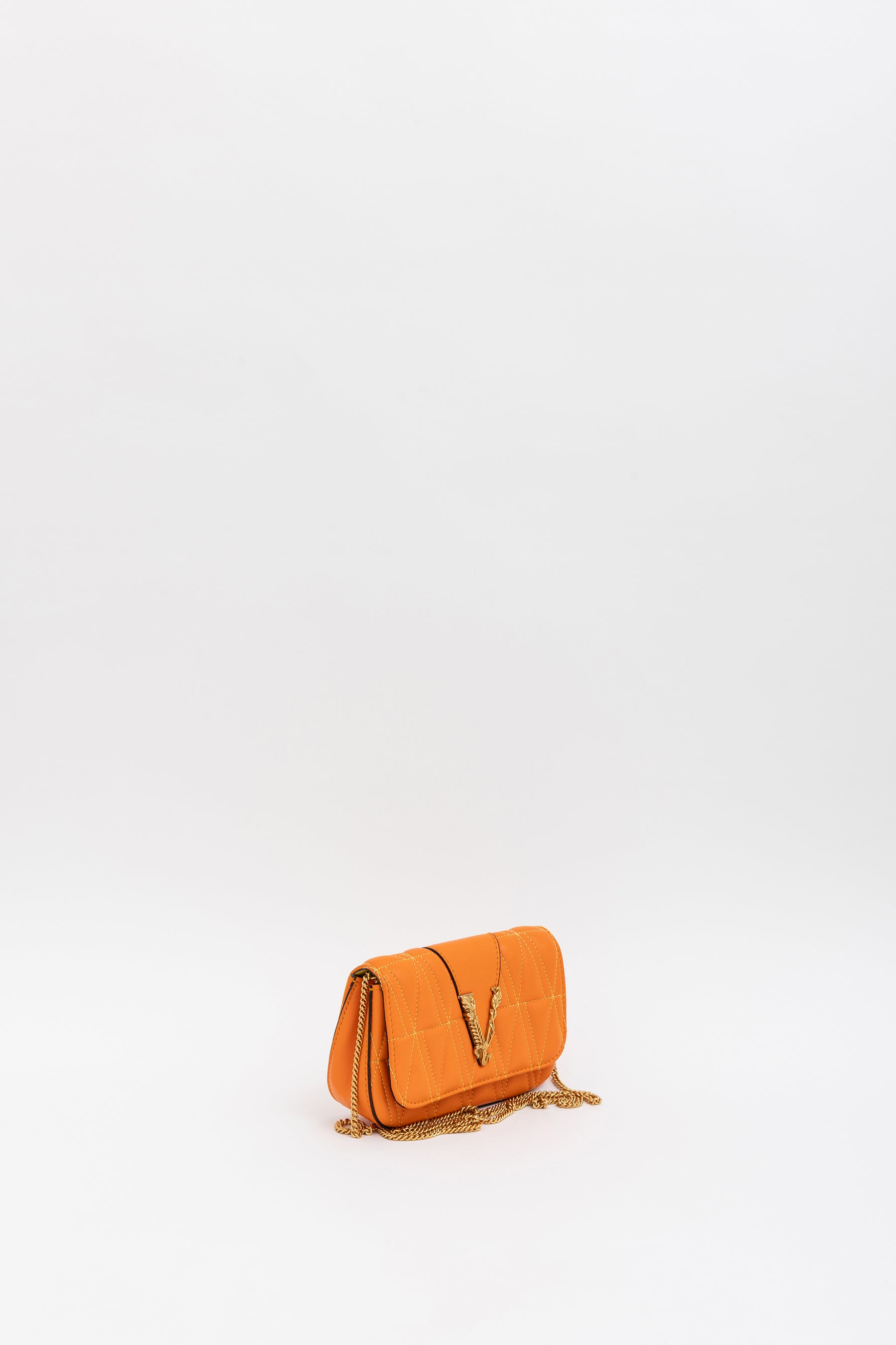 Virtus Quilted Leather Cross-Body Bag