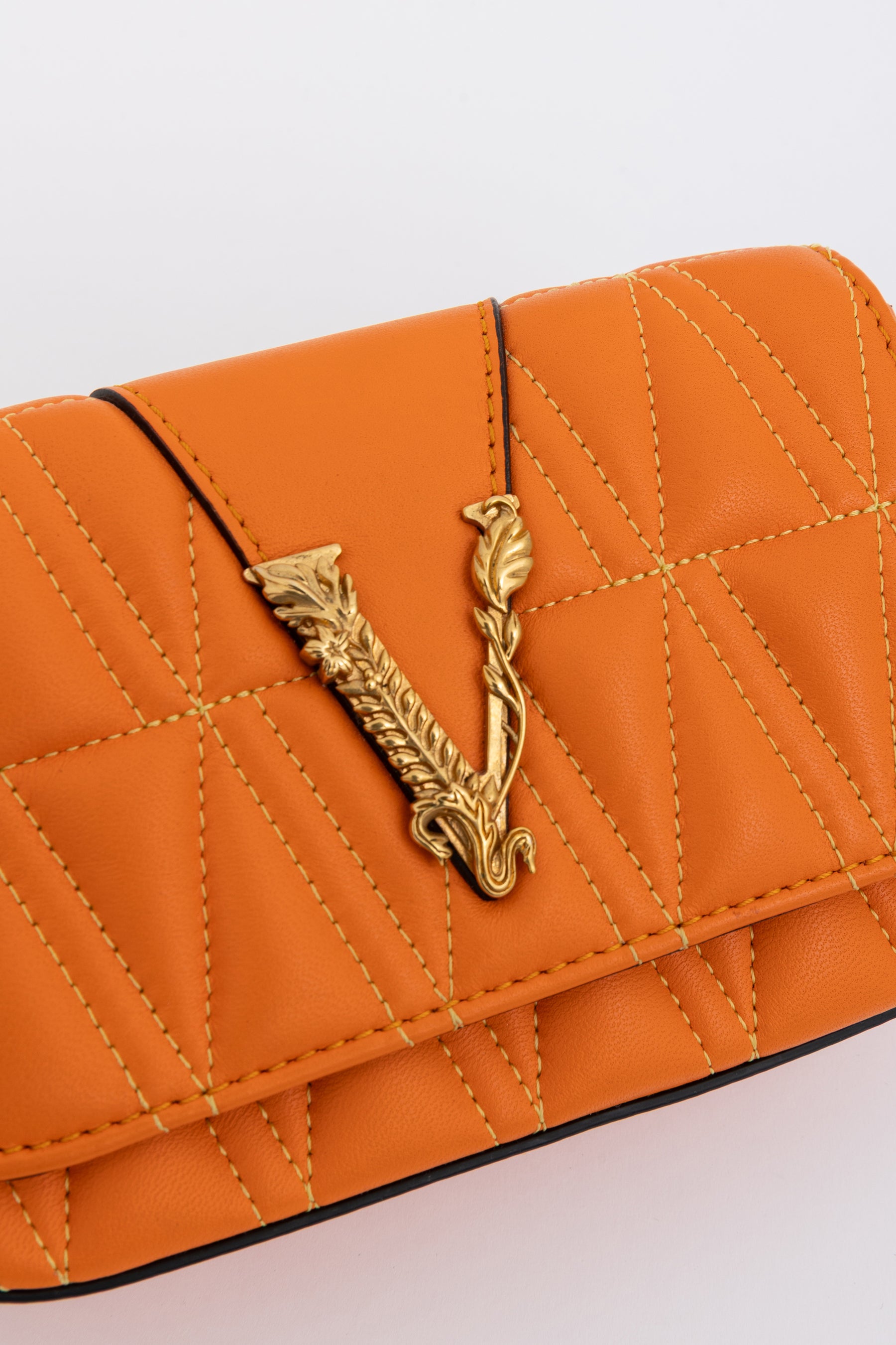 Virtus Quilted Leather Cross-Body Bag