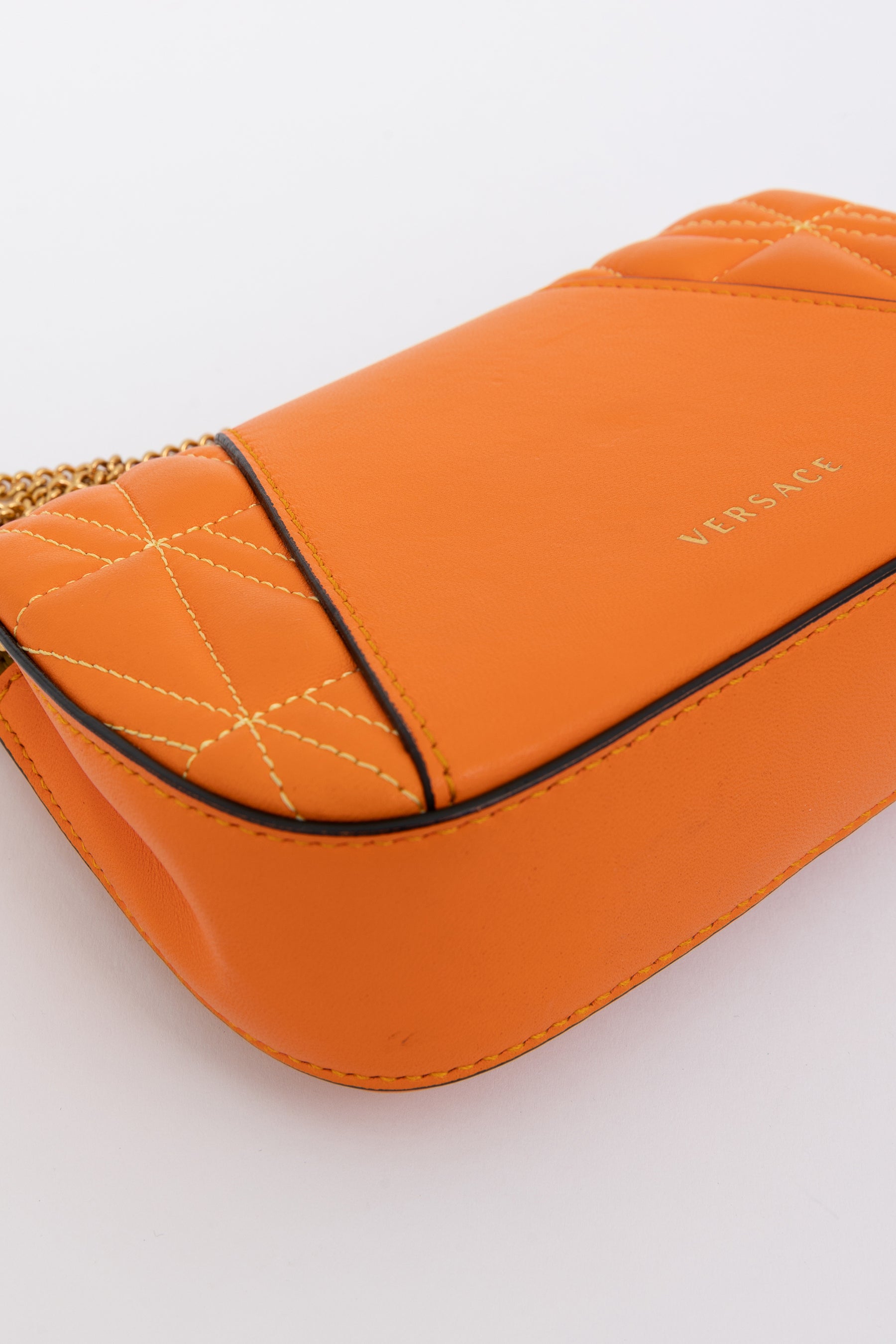 Virtus Quilted Leather Cross-Body Bag