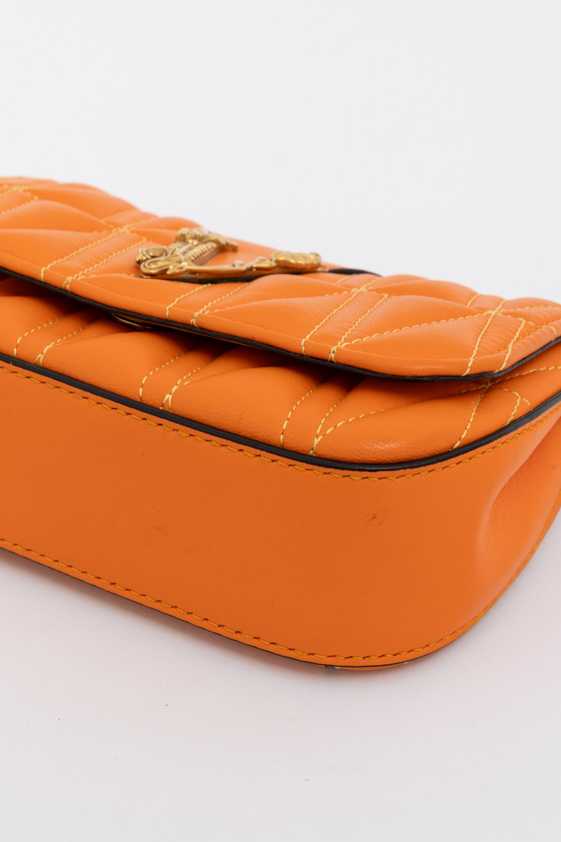 Virtus Quilted Leather Cross-Body Bag