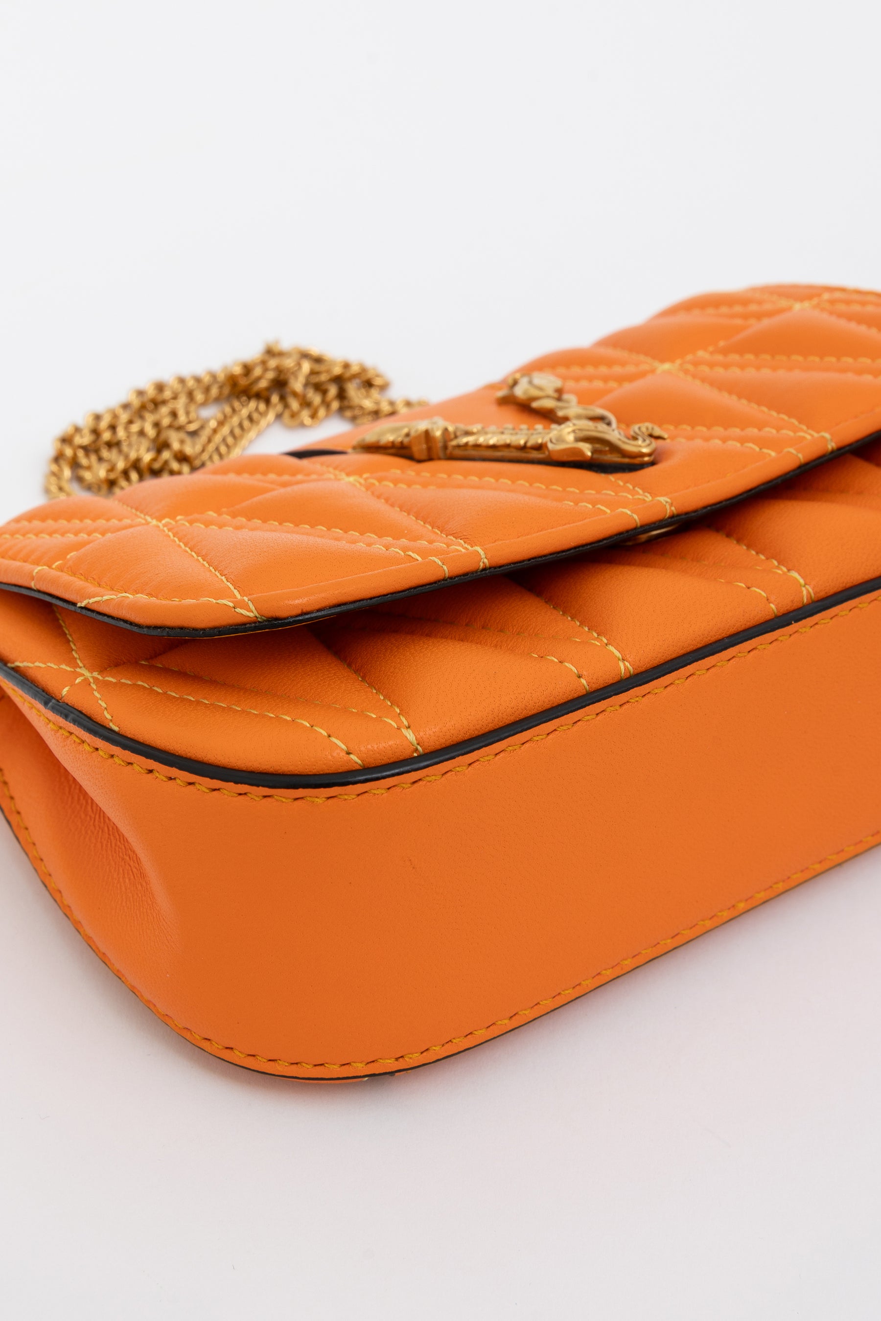 Virtus Quilted Leather Cross-Body Bag