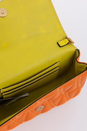 Virtus Quilted Leather Cross-Body Bag