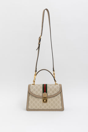 Ophidia Medium Top Handle Bag