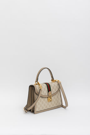 Ophidia Medium Top Handle Bag