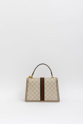 Ophidia Medium Top Handle Bag