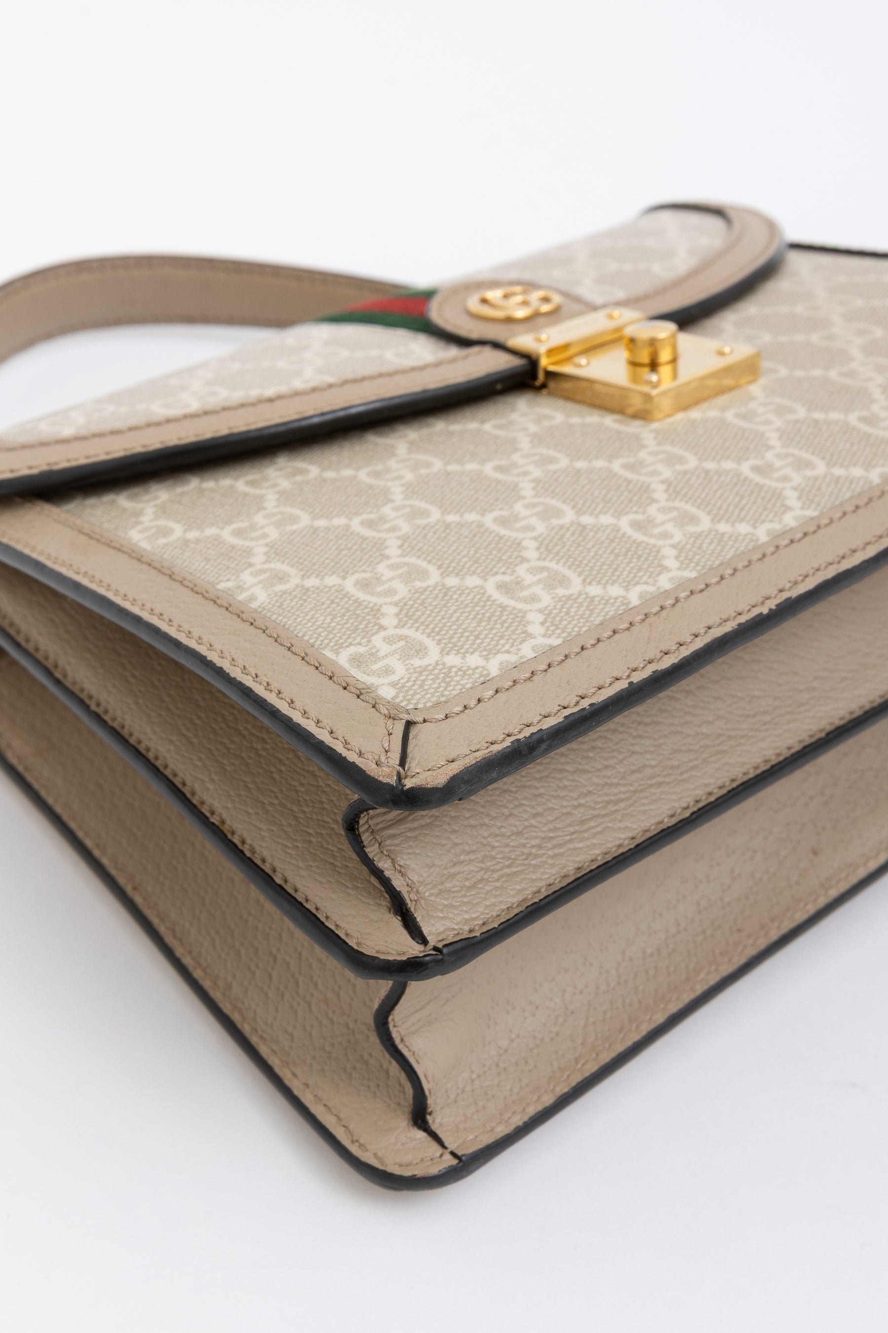 Ophidia Medium Top Handle Bag