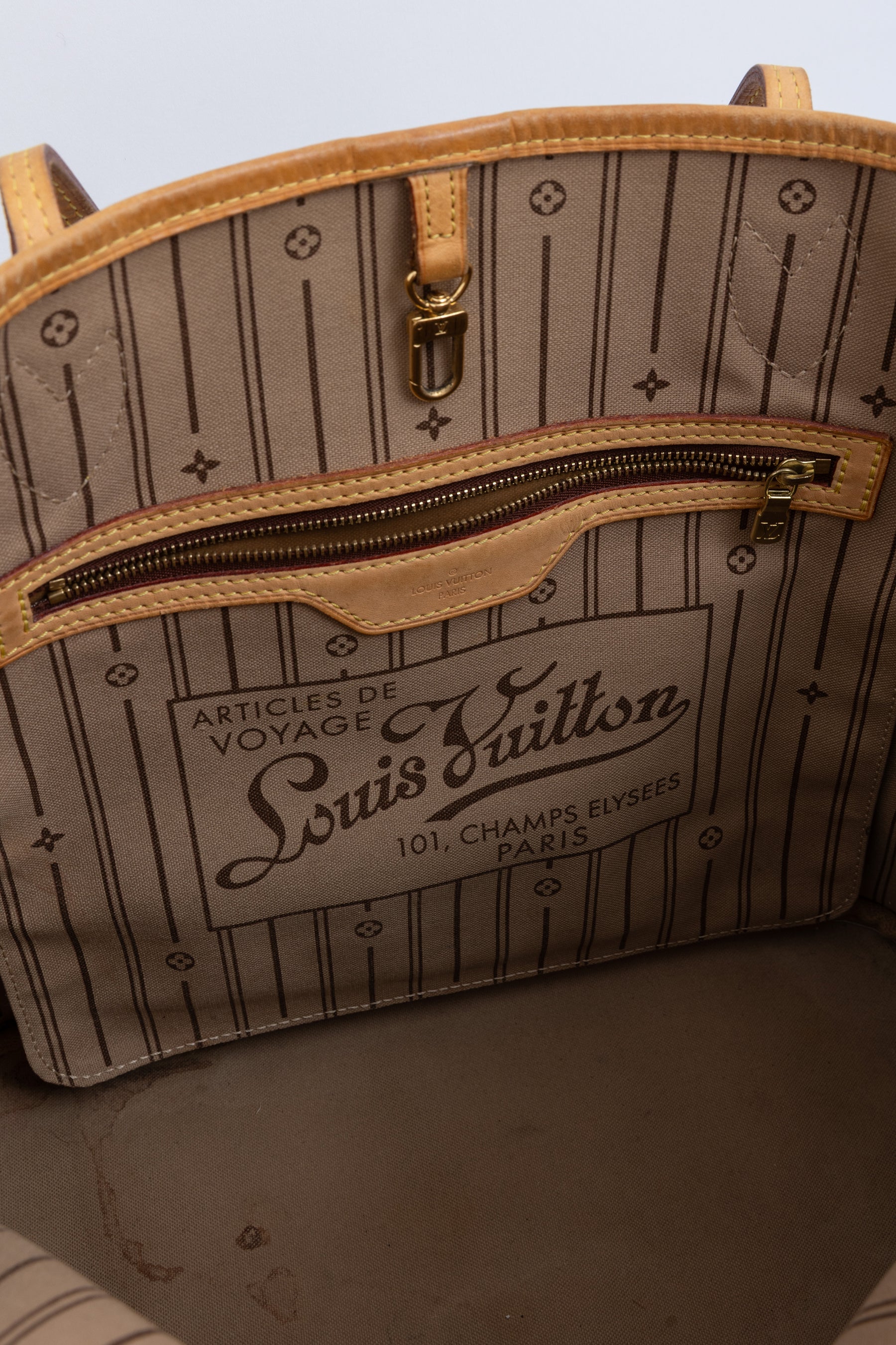 Monogram Neverfull MM Tote Bag