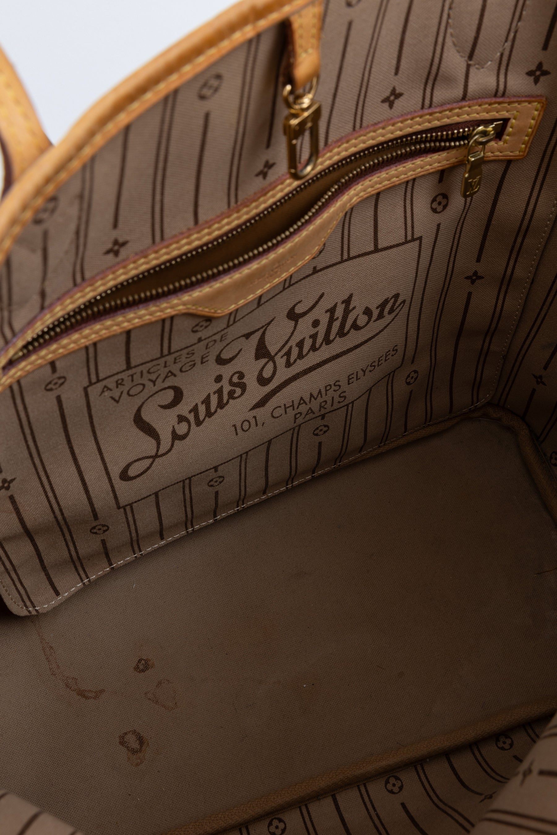 Monogram Neverfull MM Tote Bag