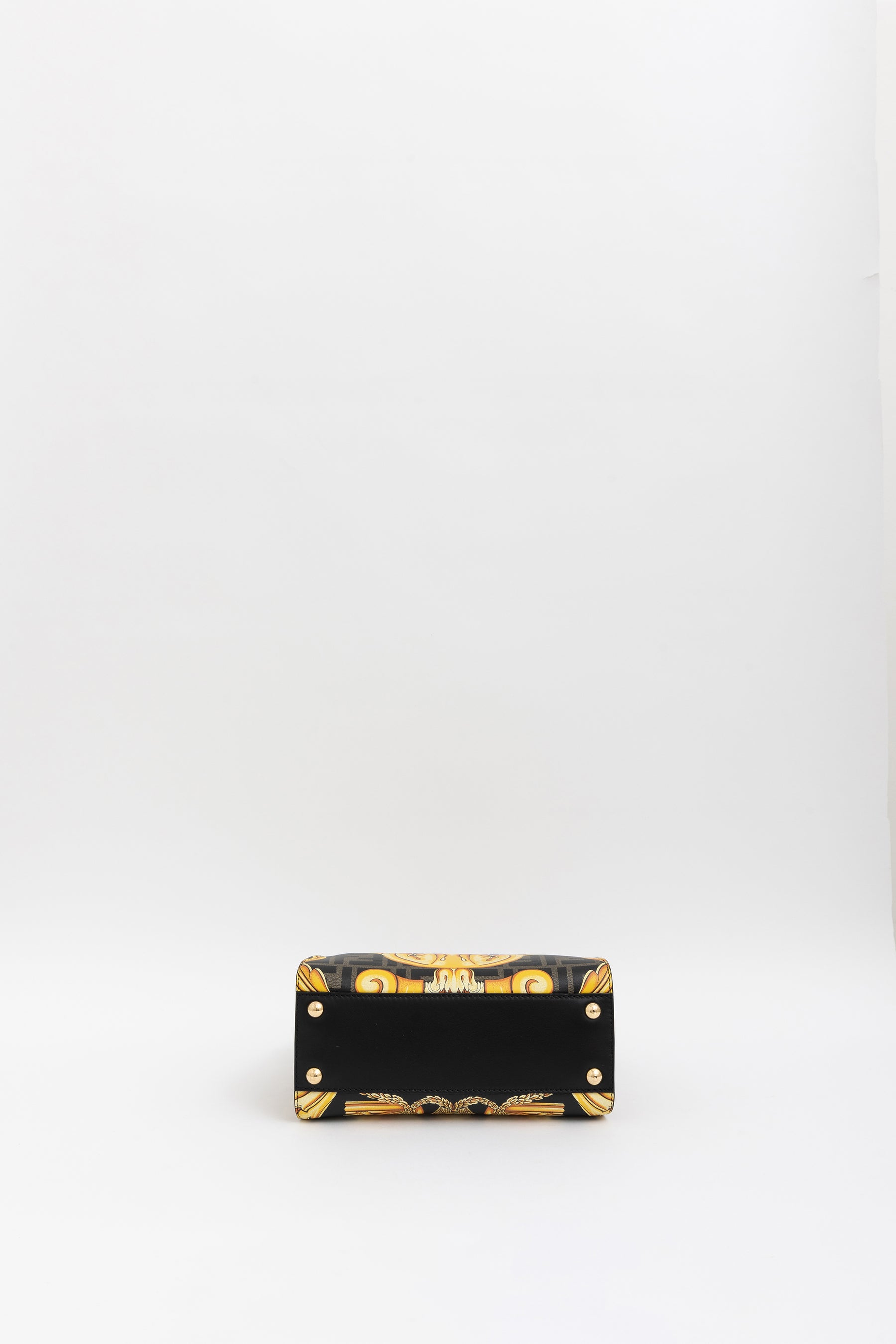 x Versace Fendace FF Baroque Mini Peekaboo Satchel
