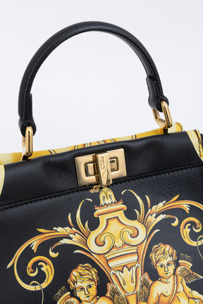 x Versace Fendace FF Baroque Mini Peekaboo Satchel