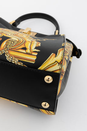 x Versace Fendace FF Baroque Mini Peekaboo Satchel