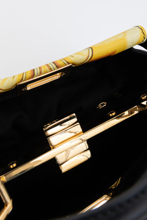 x Versace Fendace FF Baroque Mini Peekaboo Satchel