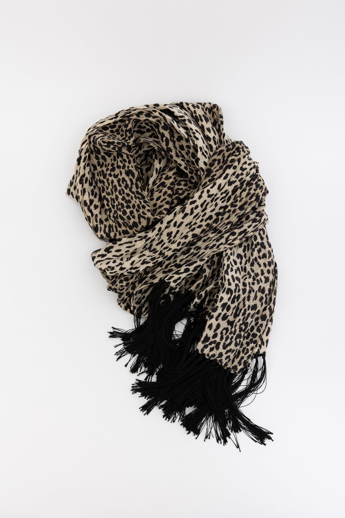 Leopard Baby Cat Print Scarf