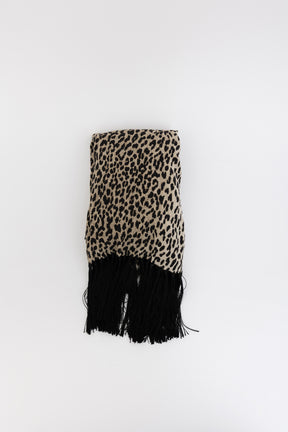 Leopard Baby Cat Print Scarf