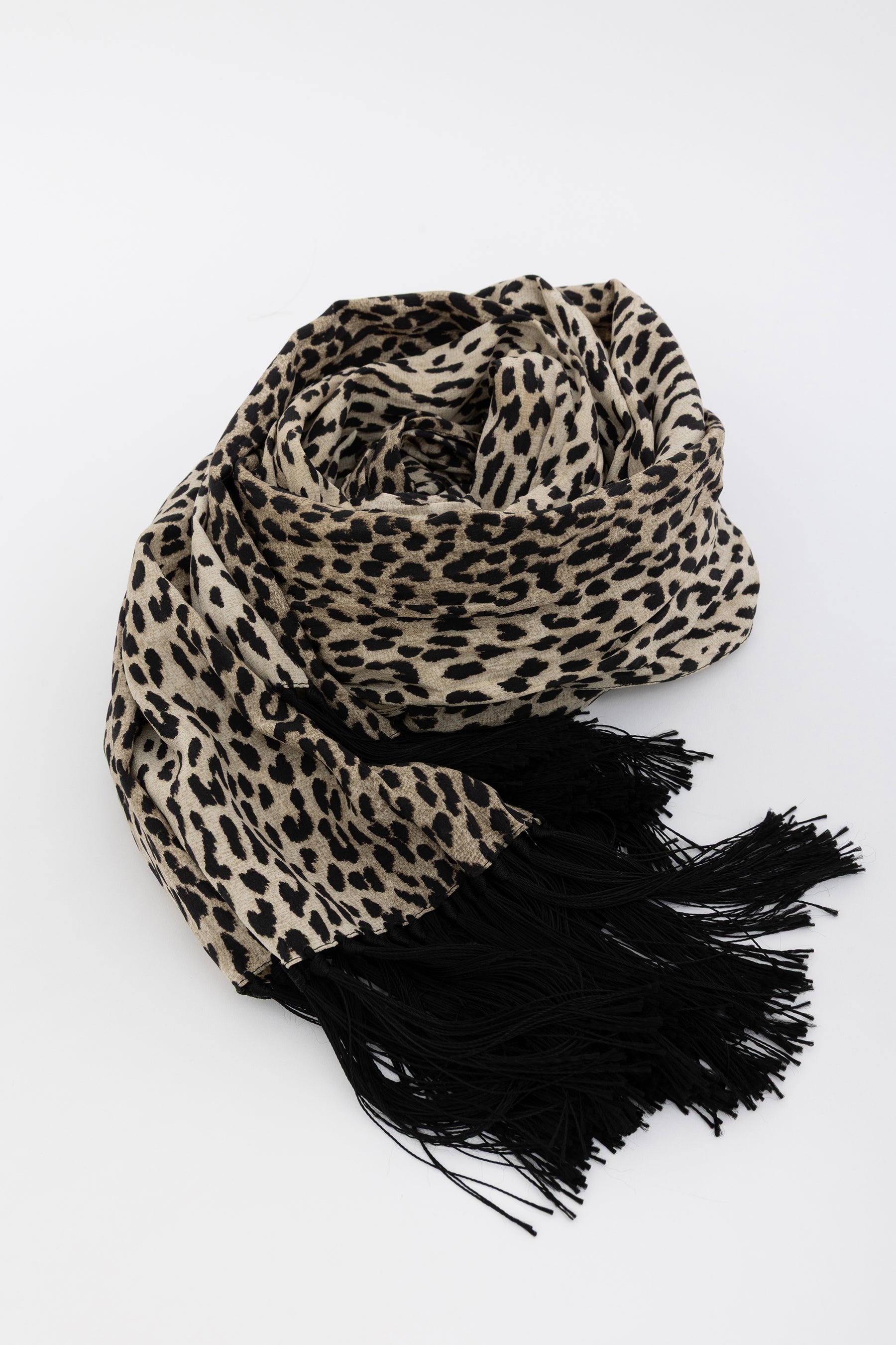 Leopard Baby Cat Print Scarf