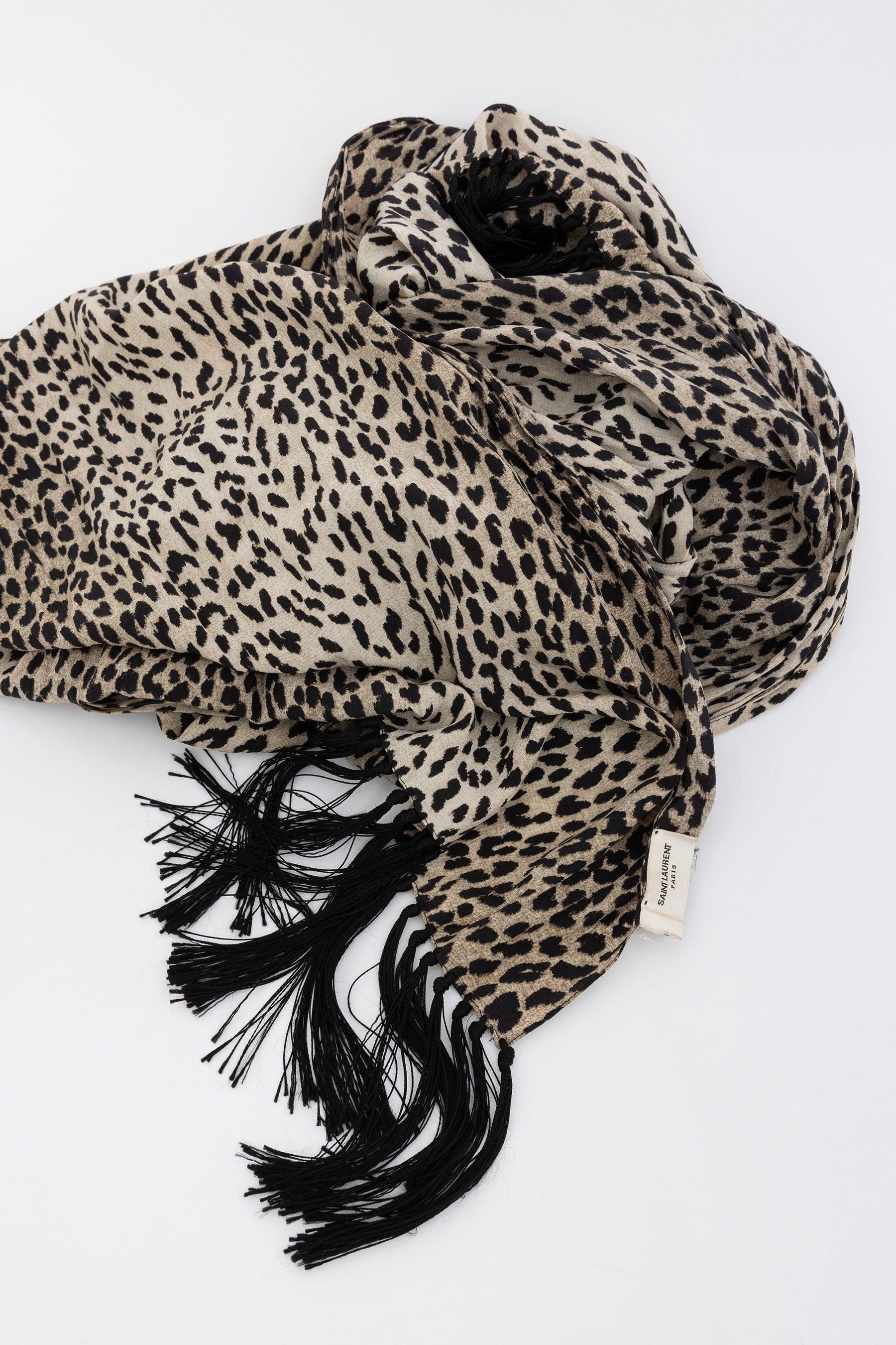 Leopard Baby Cat Print Scarf