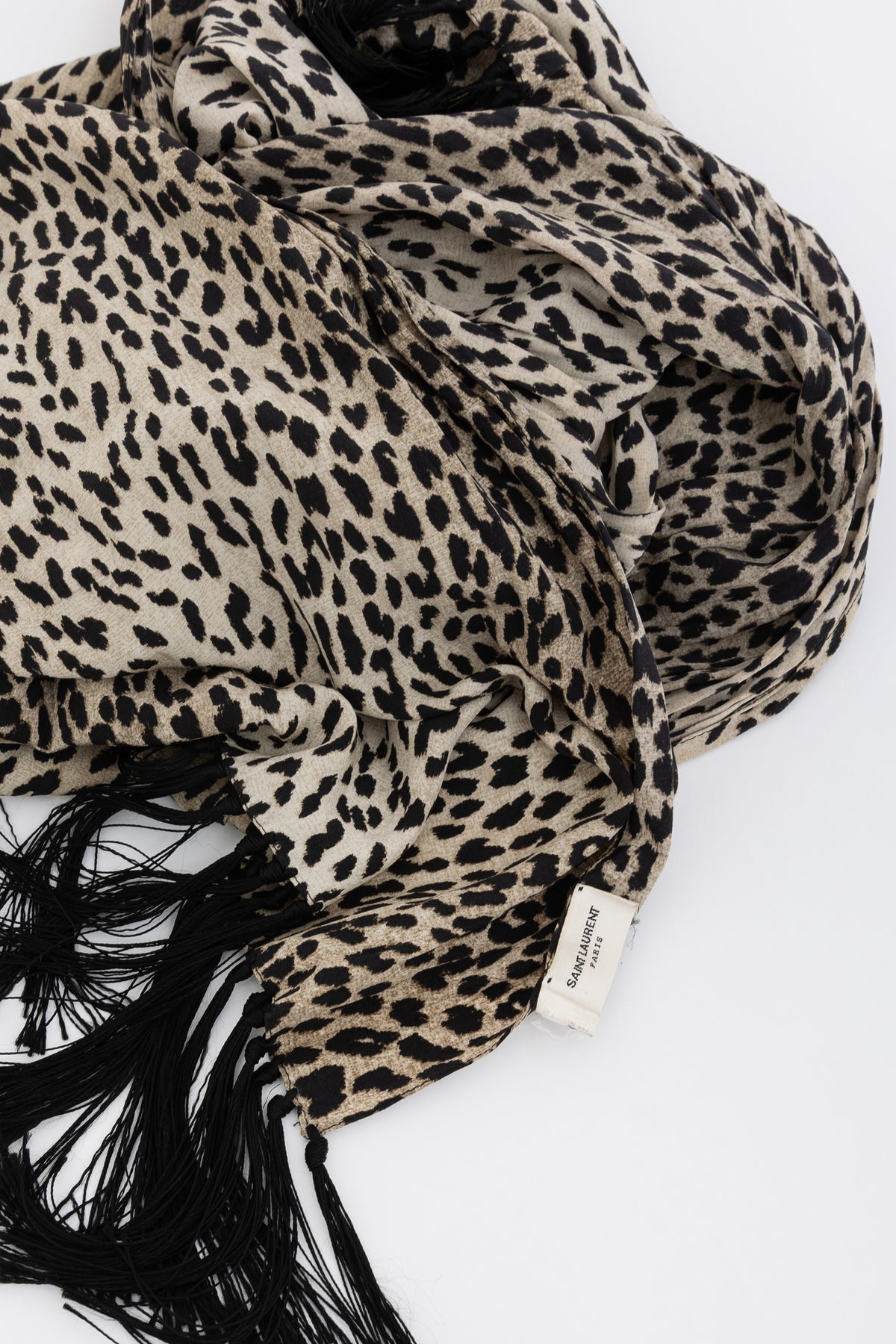 Leopard Baby Cat Print Scarf