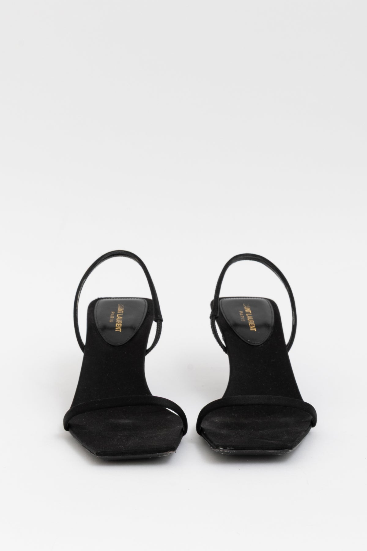 Jaspe Satin Crêpe Sandals