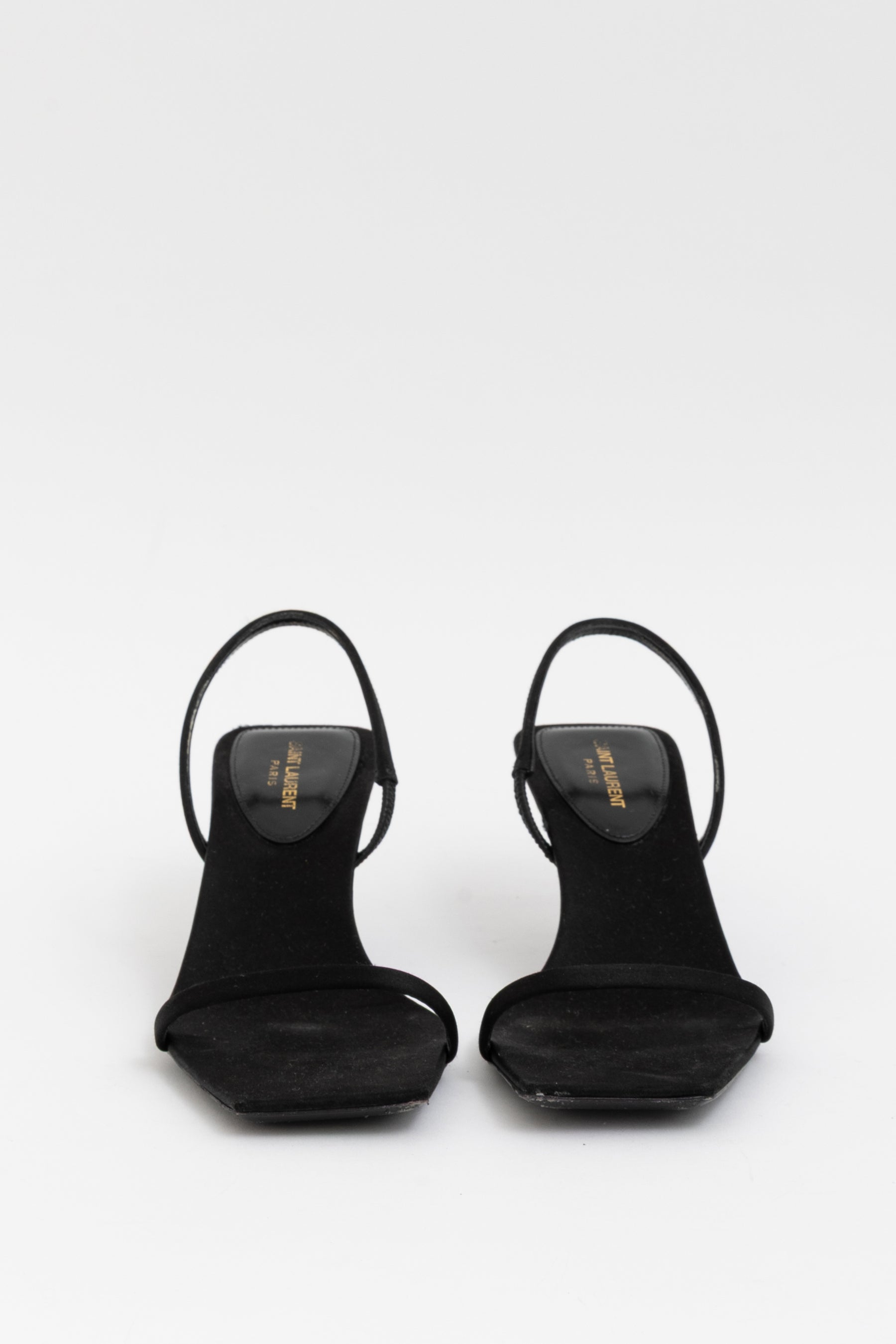 Jaspe Satin Crêpe Sandals