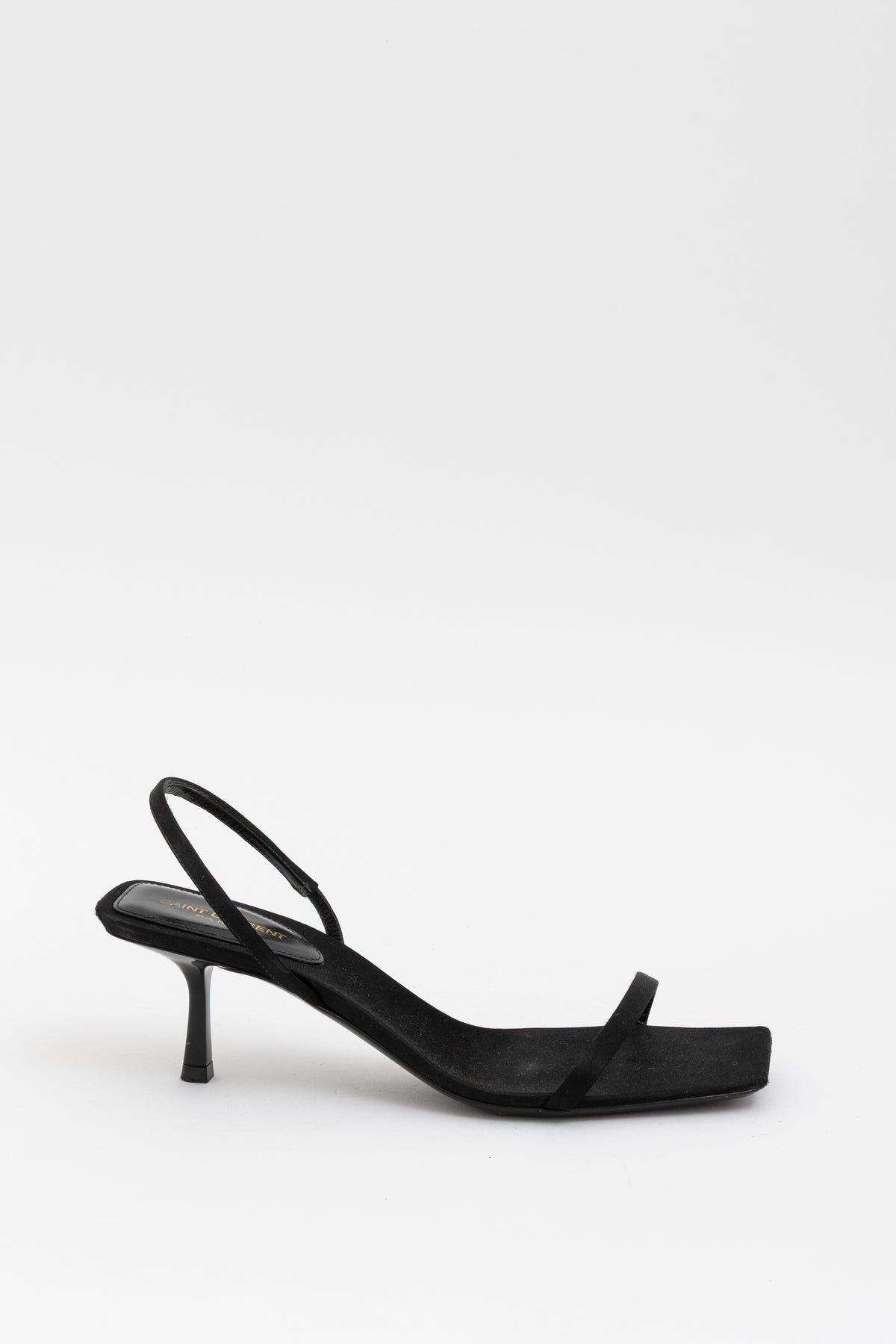 Jaspe Satin Crêpe Sandals