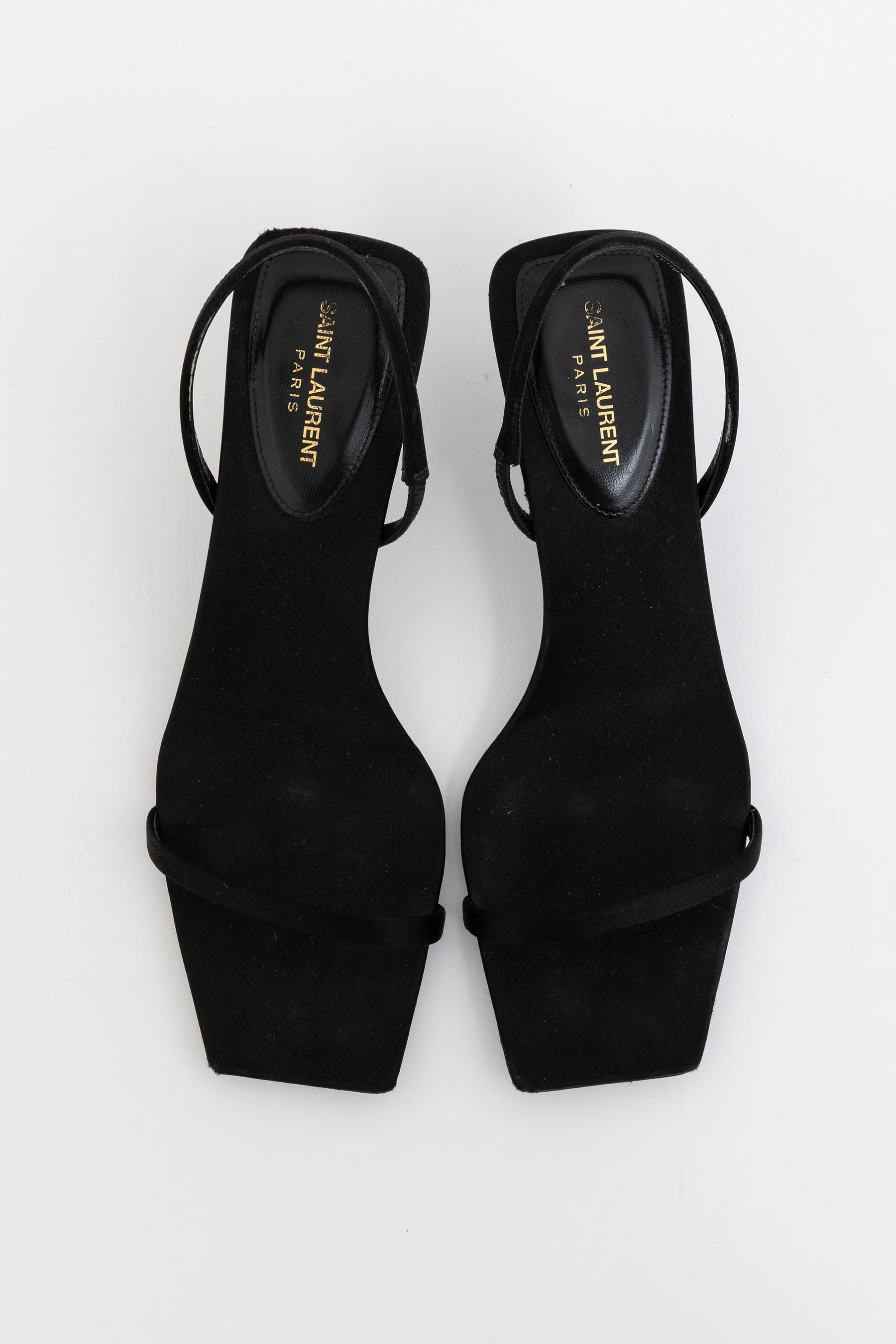 Jaspe Satin Crêpe Sandals