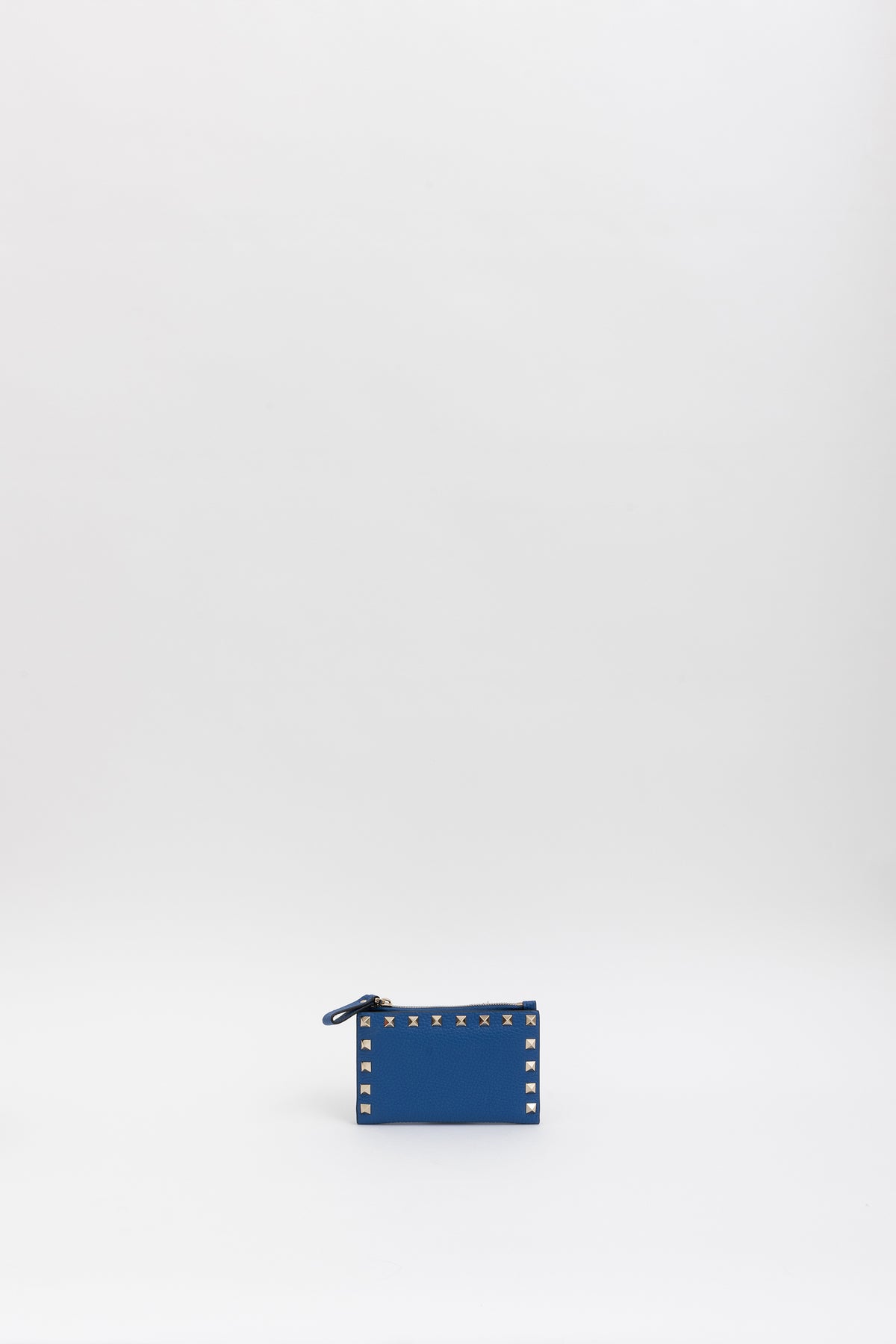 Rockstud Zip Card Case