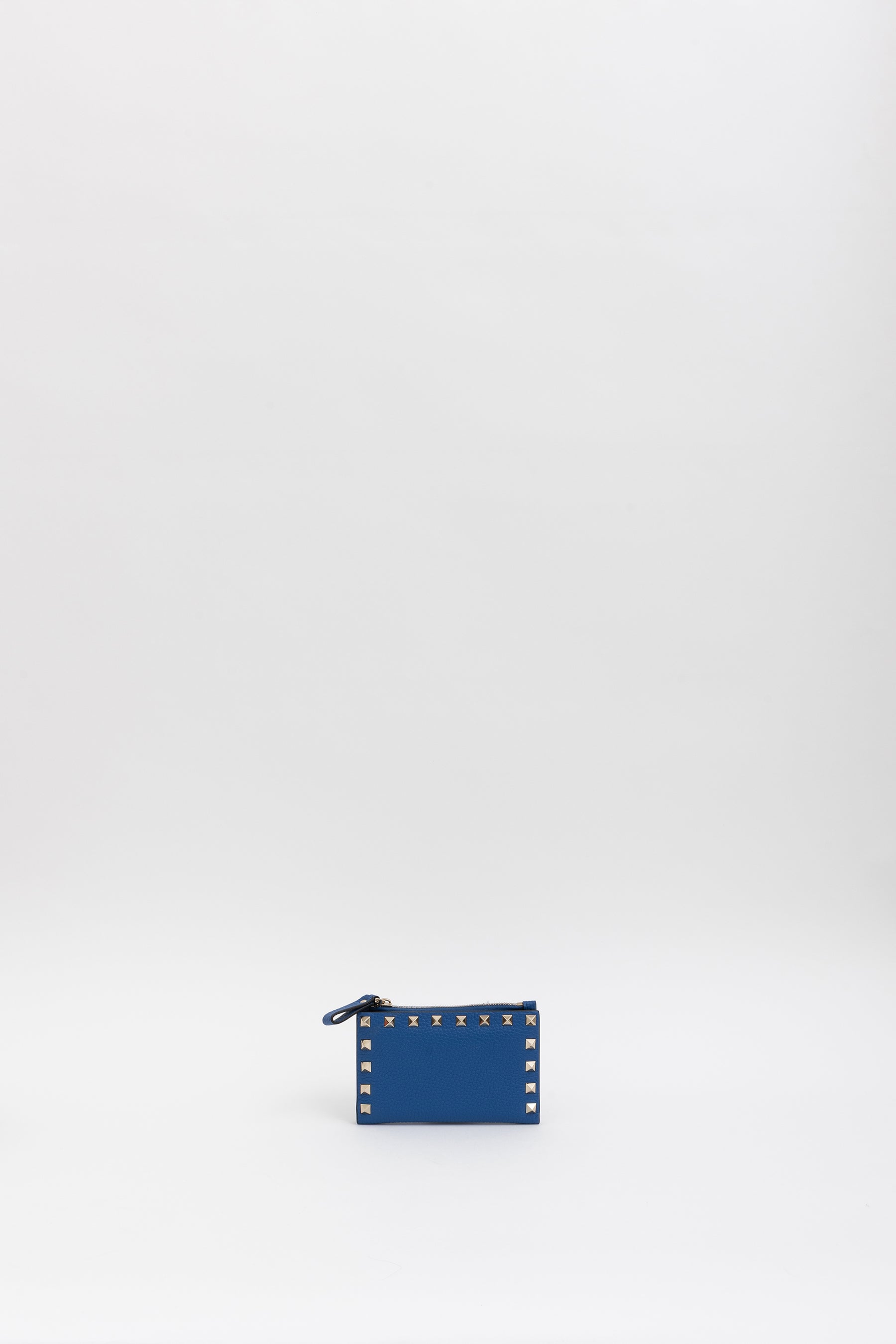 Rockstud Zip Card Case