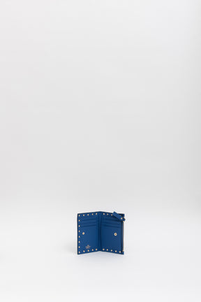 Rockstud Zip Card Case