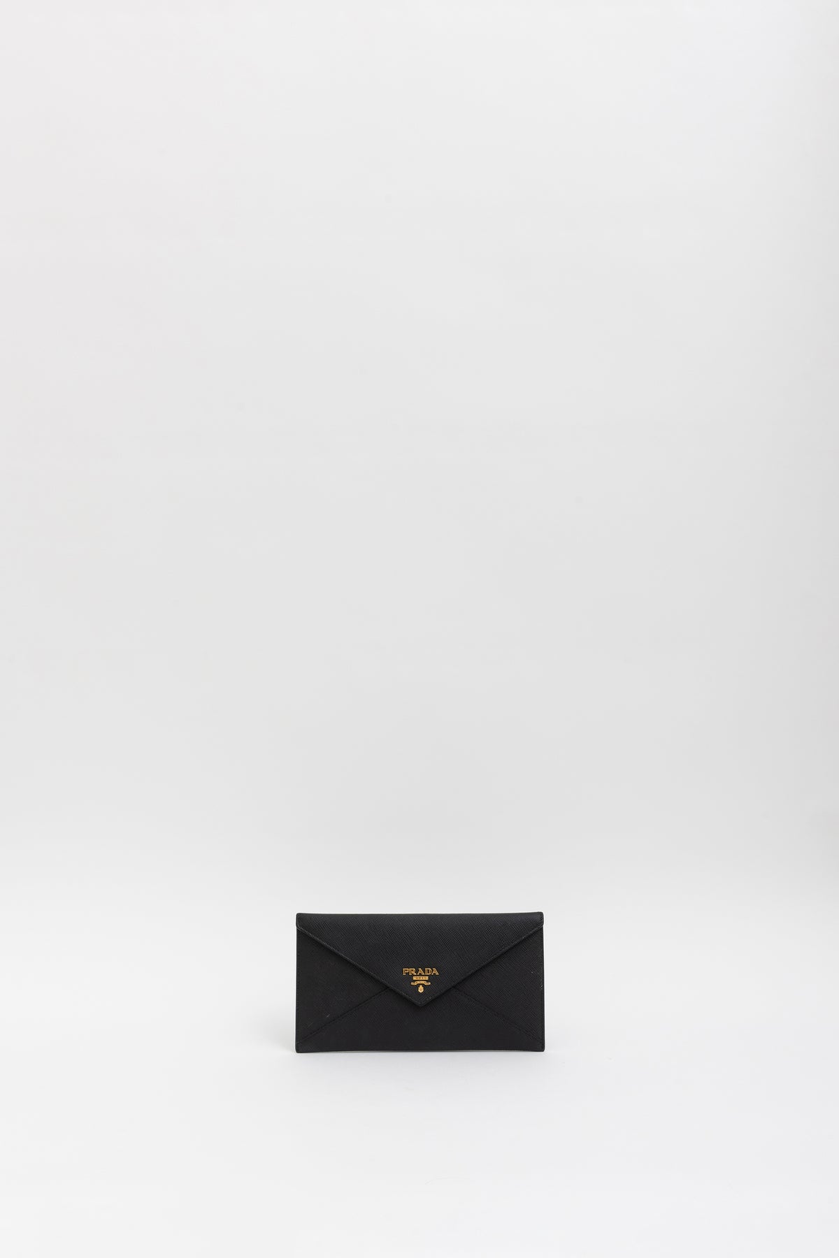 Saffiano Metal Envelope Wallet