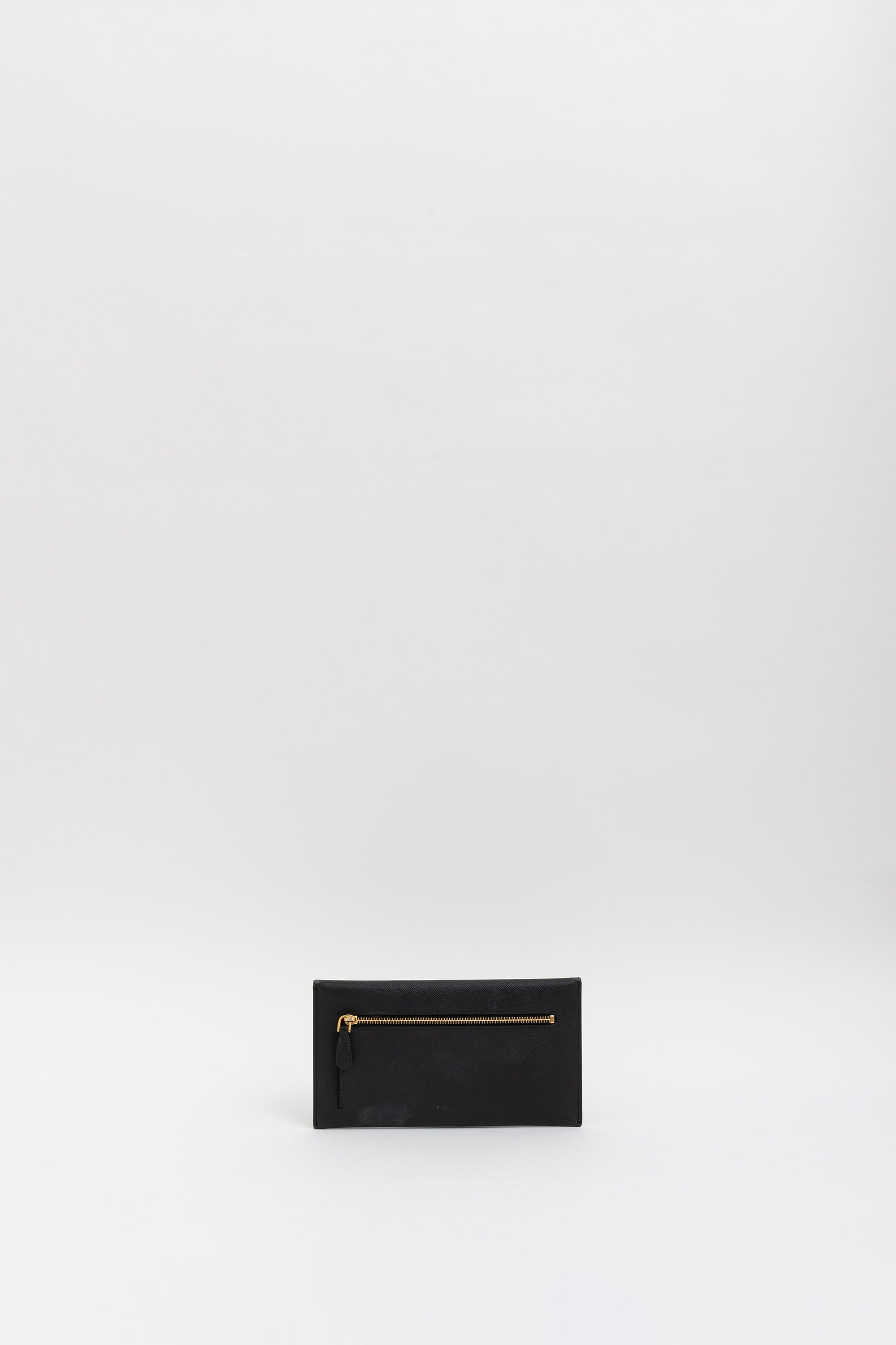 Saffiano Metal Envelope Wallet