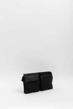 GG Monogram Double Pocket Belt Bag