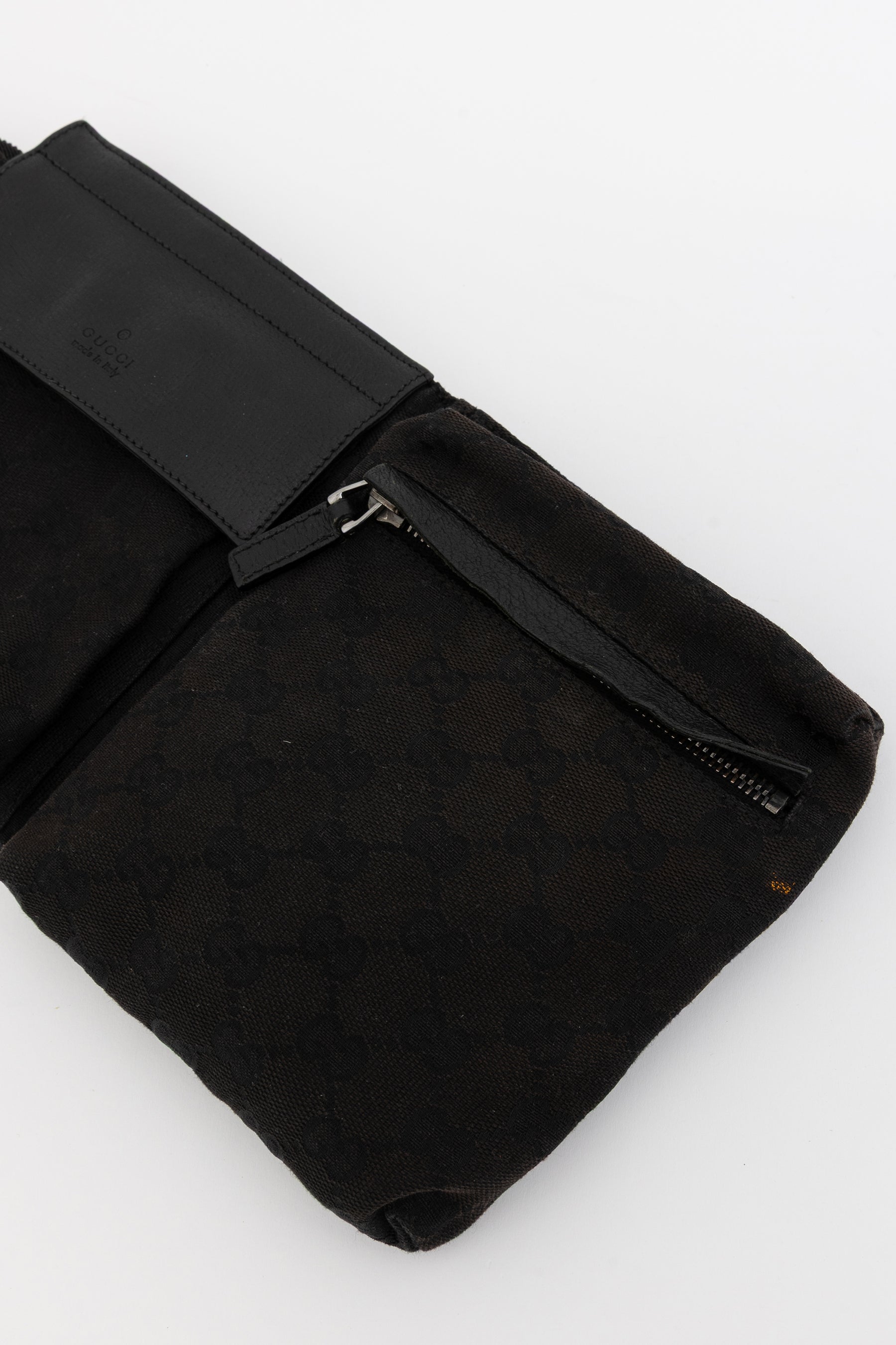 GG Monogram Double Pocket Belt Bag