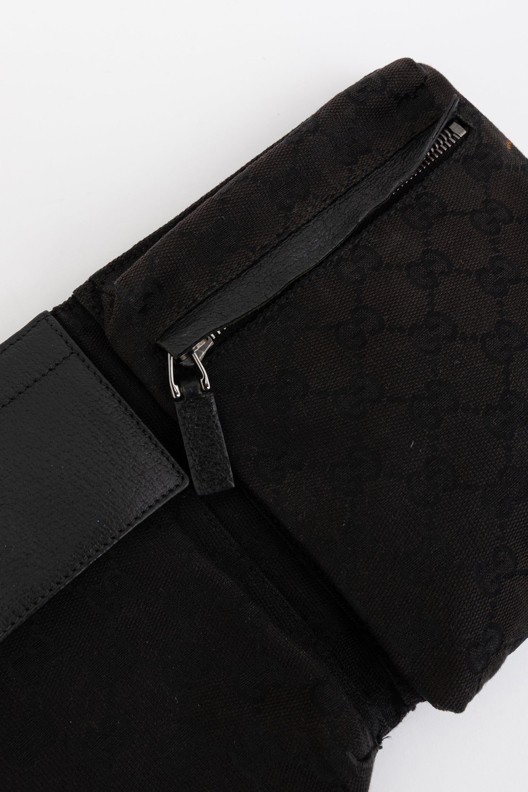 GG Monogram Double Pocket Belt Bag