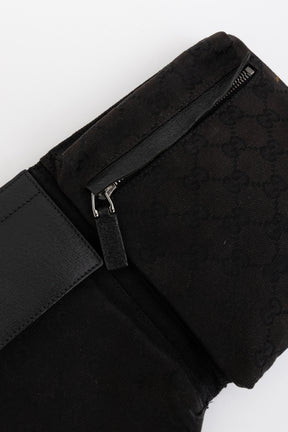 GG Monogram Double Pocket Belt Bag
