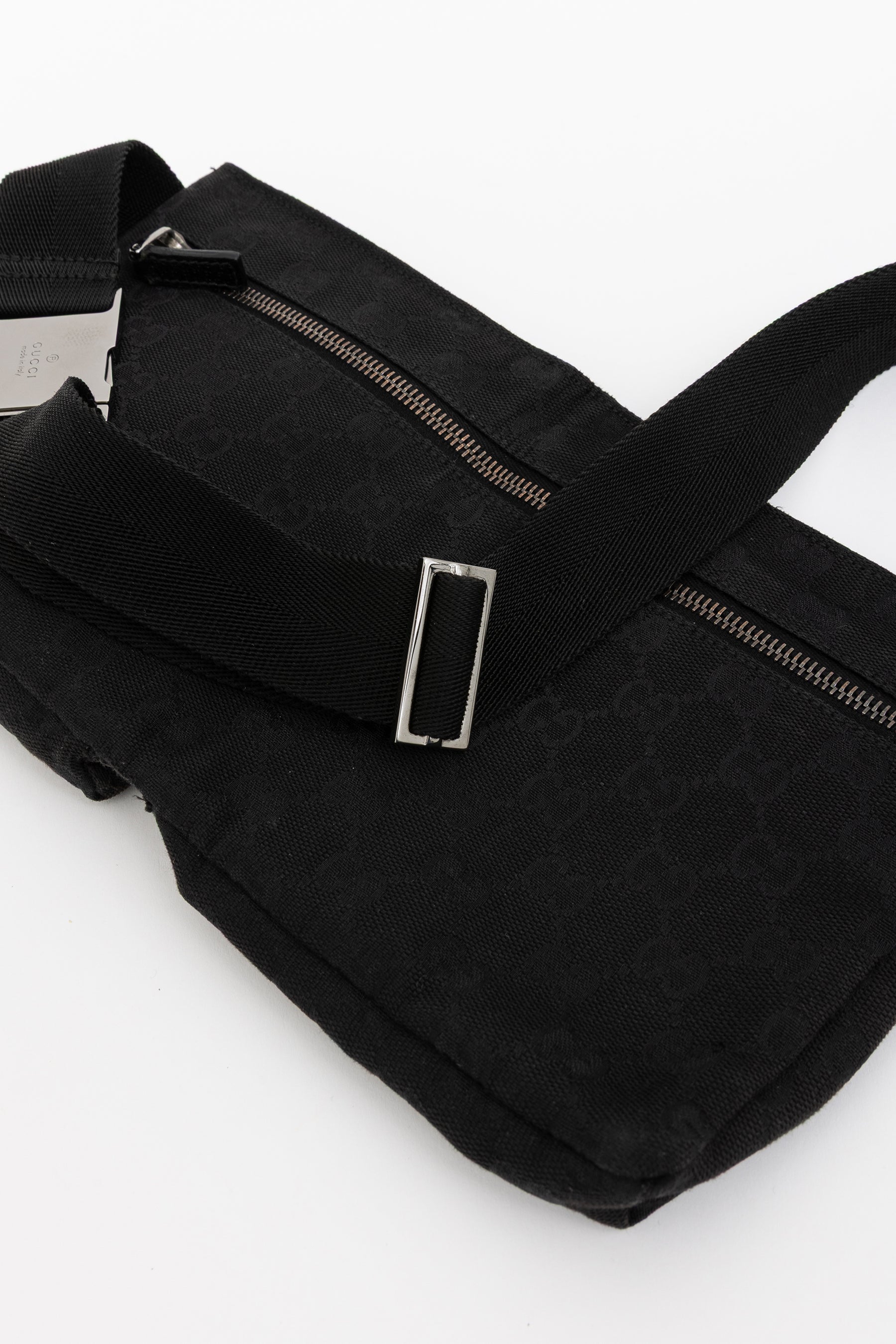 GG Monogram Double Pocket Belt Bag