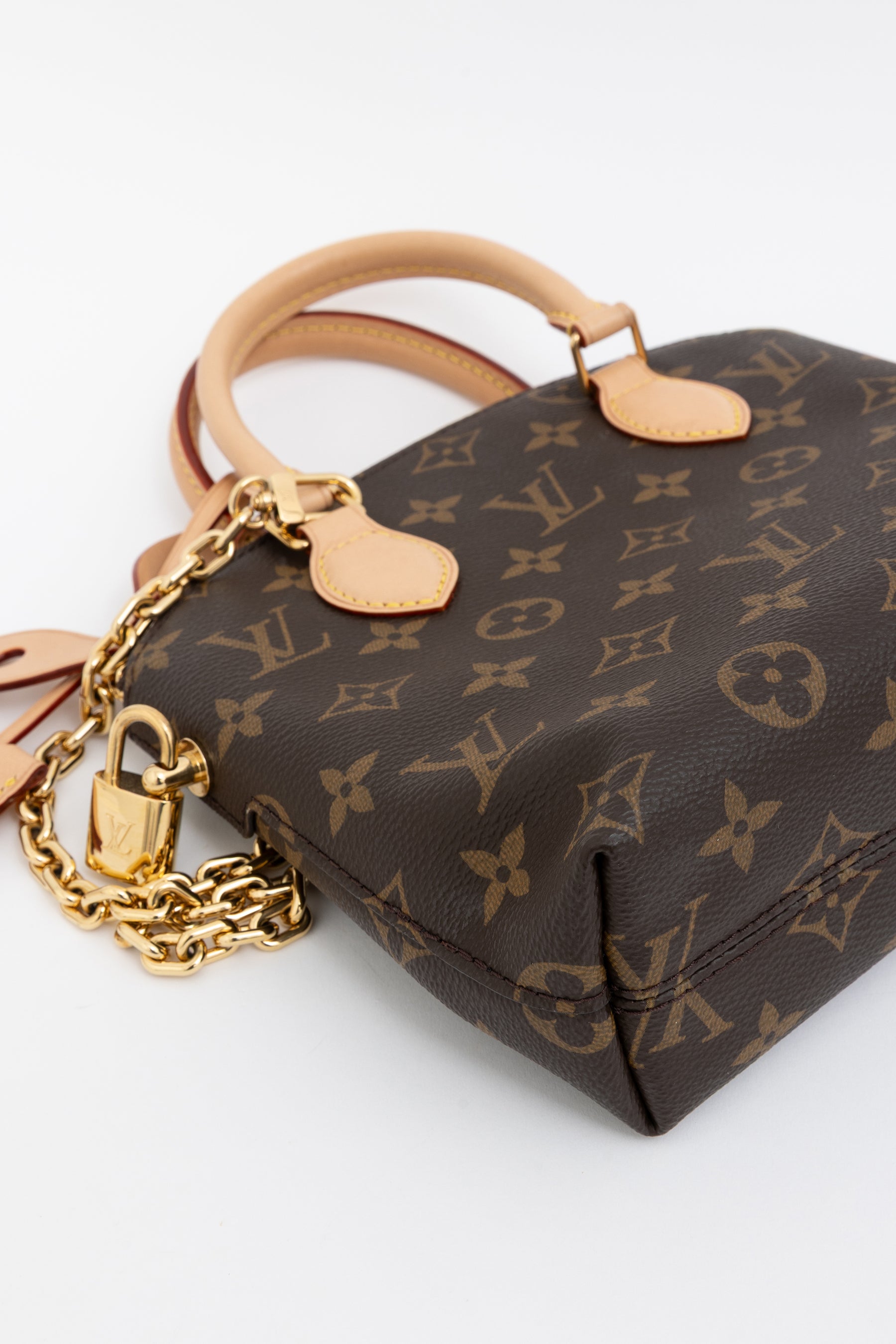 Canvas Monogram Lockit BB Bag