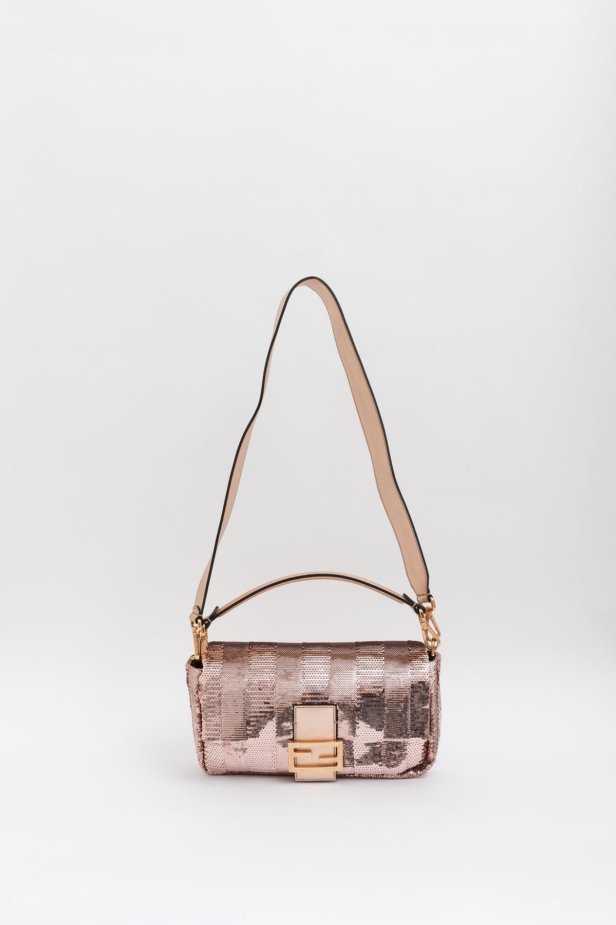 Chinese New Year Sequin Baguette Bag