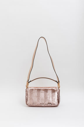Chinese New Year Sequin Baguette Bag