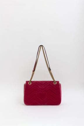 Blind for Love Embroidered Medium GG Marmont Shoulder Bag
