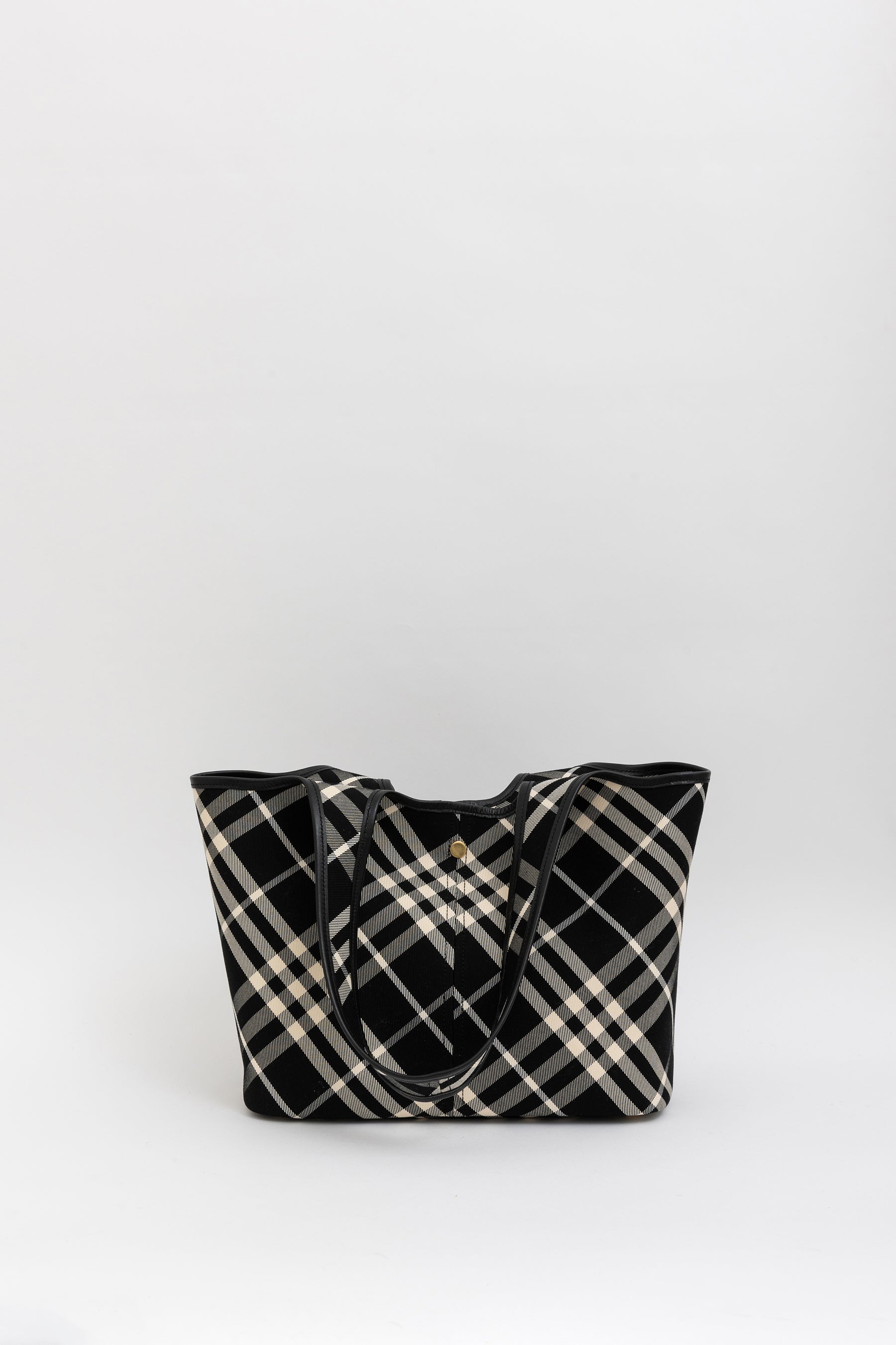 Small Check Tote