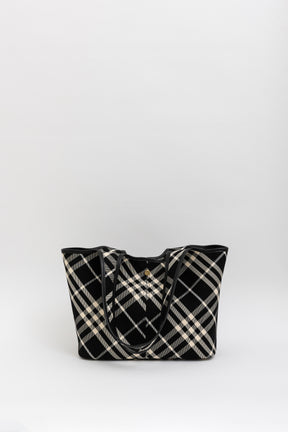 Small Check Tote