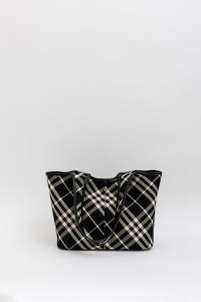 Small Check Tote