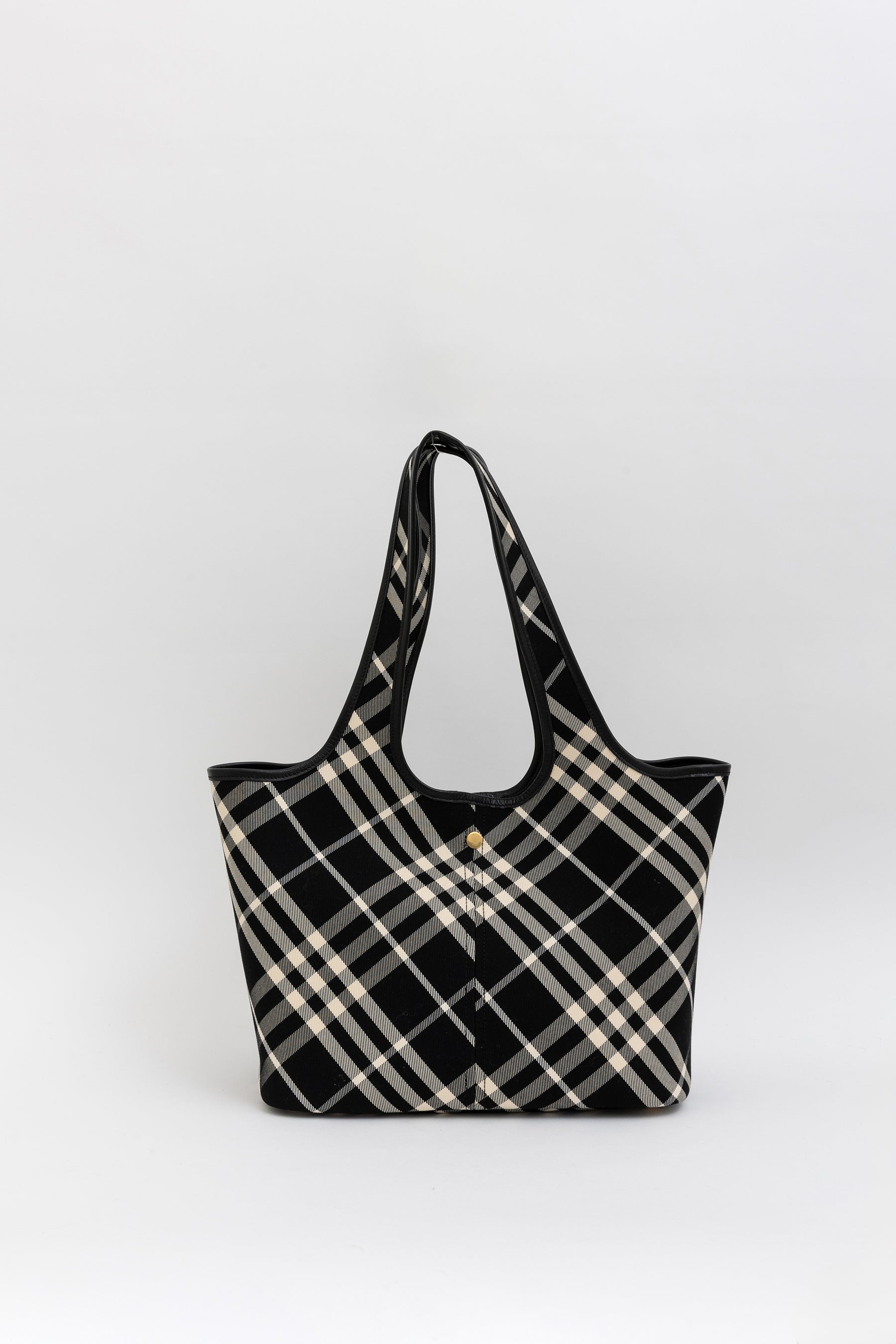 Small Check Tote