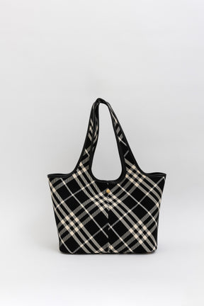 Small Check Tote