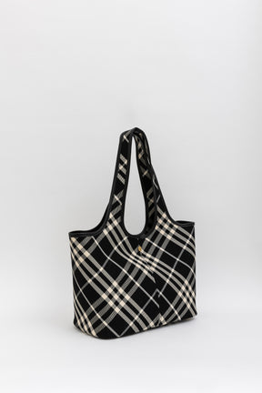 Small Check Tote