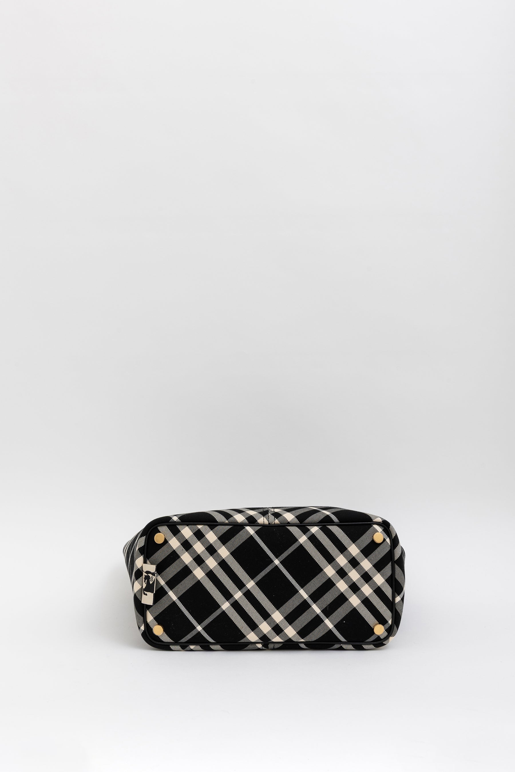Small Check Tote