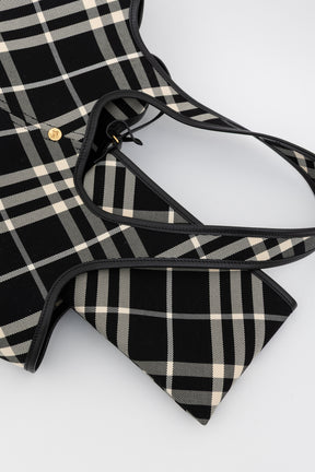 Small Check Tote