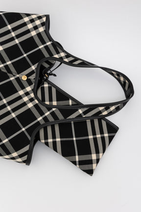 Small Check Tote