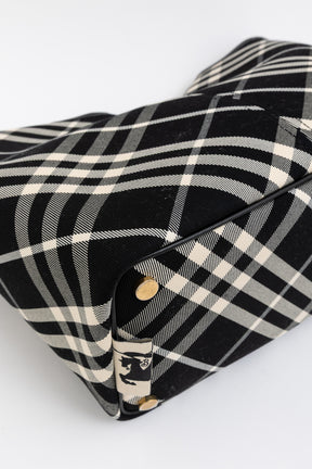 Small Check Tote
